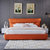 A家家具 皮床现代双人床卧室简约1.5米1.8米主卧床婚床A6101F(如图色 1.8米架子床)第3张高清大图