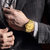 上海牌手表男自动机械表新款时尚夜光防水男表钢带透底男士手表商务腕表852(间金白盘)第2张高清大图