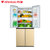 万宝(Wanbao) BCD-390MC 十字对开 多门冰箱家用保鲜电冰箱(拉丝金)(拉丝金 默认值)第4张高清大图