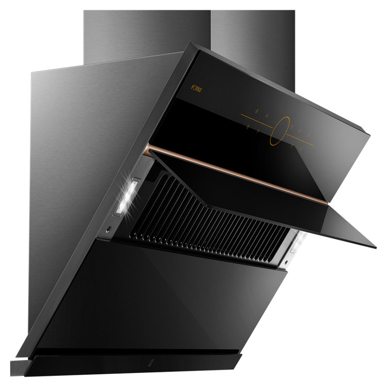 方太fotilecxw228jq01ta吸油烟机直吸直排技术黑色玻璃