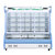 星星(XINGX) 830升 冷柜2.0米双温柜 展示柜 点菜柜冷藏柜 麻辣烫柜 蔬菜水果保鲜柜(蓝色) LCD-20E第4张高清大图