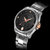 SNIICA史尼嘉全自动机械表防水夜光手表男士钢带欧美时尚腕表(创世黑镜 钢带)第3张高清大图