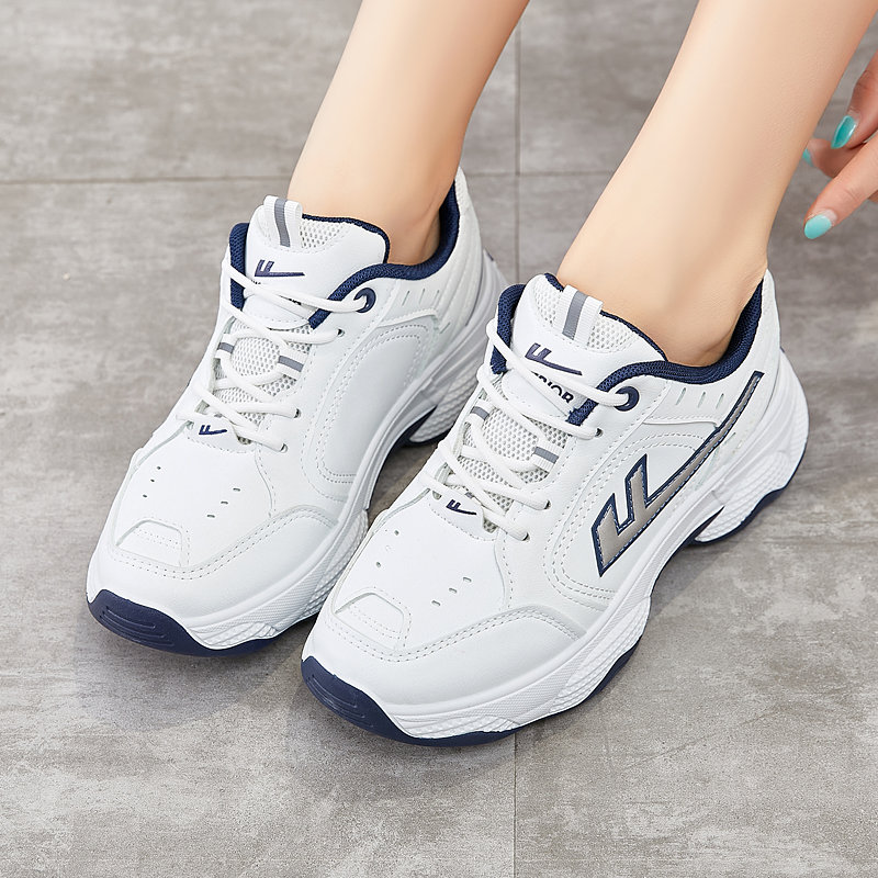 回力男鞋透气厚底老爹鞋减震防滑软底休闲鞋情侣户外潮流时尚运动鞋女