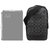 COACH 蔻驰 奢侈品 男士黑灰色PVC配皮单肩斜挎包胸包C2932 QBMI5(黑色)第2张高清大图