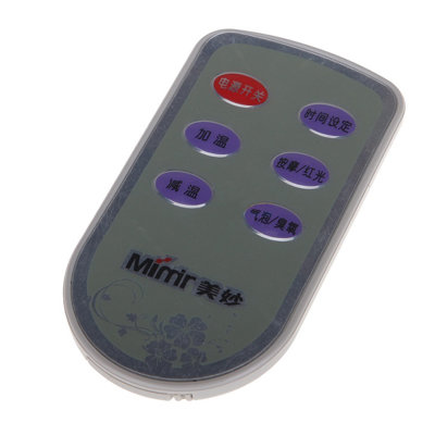 美妙（Mimir）遥控抑菌足浴盆MM-01A（冲浪按摩，气泡按摩，电动捶打按摩具有独特的净界除菌技术，数码显示，双重防电罩，安全可靠）