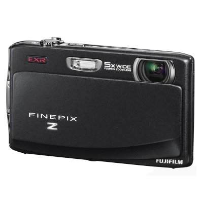 富士（FUJIFILM）PinePix Z909EXR数码相机（黑色）超薄机身 超大屏幕 1600万有效像素、5倍光学变焦,3.5英寸46万像素液晶屏、28mm广角
