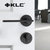 KLC静音门锁室内卧室房门锁简约风格实木门锁具家用通用型把手锁(灰 默认)第3张高清大图