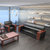 DF办公沙发茶几组合简约现代木质沙发商务办公室DF-0986三人位沙发第2张高清大图