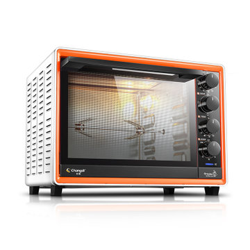 长帝 TRTF32PL家用多功能大容量烘焙电烤箱(银色 热销)
