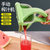 手动榨汁机多功能家用小型柠檬果榨汁机塑料手动压汁机榨汁器(榨汁神器+100个果汁袋（特价装）)第2张高清大图