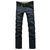 BEBEERU 男装新款春夏季牛仔长裤 韩版直筒休闲男士牛仔裤(L02蓝)第3张高清大图