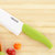 康巴克免磨陶瓷刀 6寸炫白菜刀水果刀 厨房切片刀刀具切肉(绿色)第4张高清大图