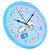 康巴丝时尚创意客厅钟表挂钟静音简约时钟C2246(蓝卡通)第2张高清大图