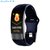 GuanShan智能手环自动监测心率血压心电图监测手表计步器心脏报警(科技蓝)第2张高清大图