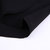 传奇保罗男士加肥长袖白衬衫商务休闲正装职业工装衬衣夏季男短袖（S-5XL）DCZ2618A(黑色 5XL)第3张高清大图
