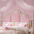 卡富丹 美式床公主床女孩粉色简双人床1.8米储物床MC10(1.5米床（框架款）)第4张高清大图