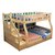 继业 儿童床实木高低床上下床松木子母双层床 直梯款 包入户安装 总宽下1.5米上1.3米(直梯床 上铺1.3米下铺1.5米)第5张高清大图