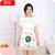 韩版时尚防水可爱卡通围裙A868夏季厨房无袖水果家用围裙lq0130(西瓜)第5张高清大图