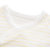 Emimi 爱米米 日本制造 新生儿纯棉短款内衣和尚服2件套 0-3个月(新生儿（0-3个月） 黄鸭鸭黄条纹)第4张高清大图