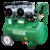 老A专业静音无油空压机220v高压冲气泵喷漆木工汽修小型打气泵(60W绿色款 1.5mm)第5张高清大图