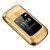 纽曼 L660电信翻盖老人手机大声CDMA老人机天翼老年手机(金色 官方标配)第2张高清大图