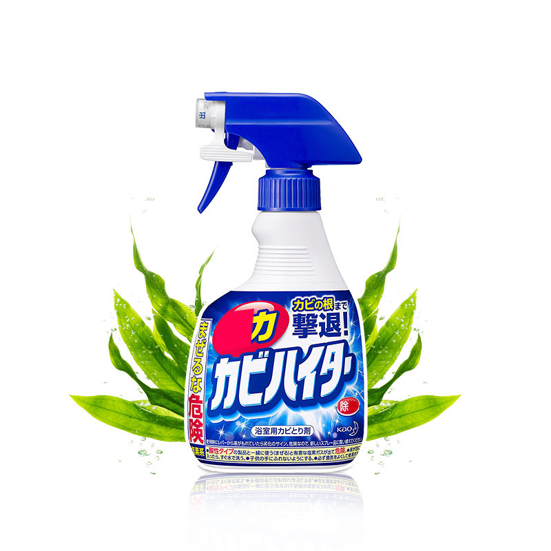 日本花王原装进口kao花王家用浴室清洁泡沫喷雾400ml瓶装自定义