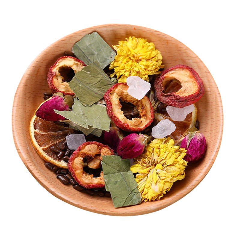 15包柠檬荷叶茶养生茶减腰身山楂茶玫瑰流脂茶组合茶养生茶一盒