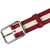 BALLY 巴利 男士红色白色牛皮针扣腰带 GREENE 35 M.TSP(红色 110码)第3张高清大图