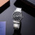 卡西欧(CASIO)手表 指针系列经典时尚商务简约防水石英男表 钢带MTP-1303D-1A(白色 不锈钢)第3张高清大图