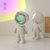 网红宇航员夕阳落日灯RGB七彩创意台灯小机器人拍照氛围灯女礼物(七彩 充电-礼盒款)第3张高清大图