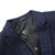 ZMBNLDDX607 新款男士西服休闲男士西装外套格纹小西装(蓝色 170)第3张高清大图