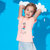 abckids童装 2018夏季新款儿童纯棉女短袖薄款女童上衣透气休闲T恤F8211002D(80CM 白色)第5张高清大图