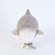 牛奶朋友新款宝宝夏季时尚渔夫帽男女儿童魔法巫婆帽婴儿遮阳帽(浅灰色 50号帽围（49-50cm）)第2张高清大图