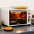 柏翠PE3030GR电烤箱家用烘焙多功能全自动智能迷你小蛋糕32L(热销)第2张高清大图