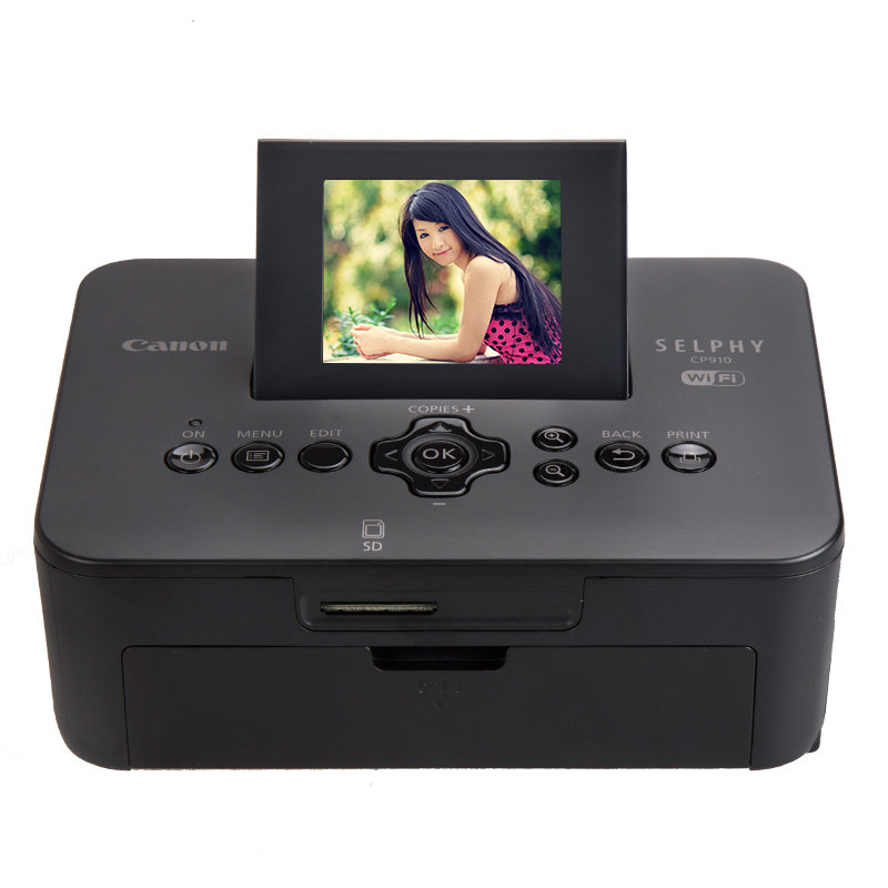 佳能(canon)炫飞cp910照片打印机 彩色迷你相片打印机 手机wifi打印