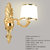 壁灯床头灯现代创意卧室壁灯客厅阳台灯墙壁灯时尚创意灯具HS302007(35cm单头.(带光源))第2张高清大图