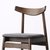 餐椅家用黑胡桃木色现代简约餐厅家具第3张高清大图
