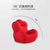 威莱雅休闲懒人沙发佛椅网红椅设计师款网红单人沙发现代休闲 明星同款沙发椅(红色小款-单个)第3张高清大图