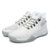艾弗森2019新款双色防滑减震篮球鞋(白灰色 41)第5张高清大图