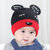 秋冬季婴儿帽子秋冬保暖套头帽韩版新生儿胎帽宝宝帽0-3-6-12个月(深蓝色)第2张高清大图