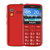 飞利浦 PHILIPS E207L 直板按键 移动 老人手机 老年功能机(炫酷红)第4张高清大图