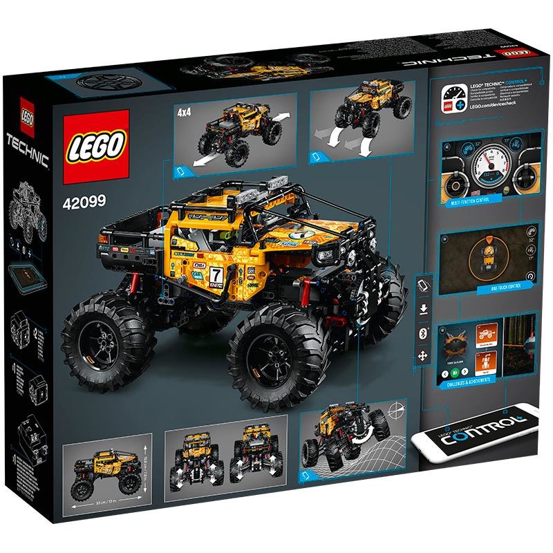 乐高机械组42099rcxtreme遥控越野车小颗粒拼插积木玩具