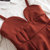 Mistletoe2017秋装新款韩版拼接背带修身A字裙 假两件衬衫连衣裙(桔色 XL)第5张高清大图