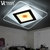 汉斯威诺现代简约LED吸顶灯创意个性薄客厅灯卧室餐厅灯组合套餐  TC102108(三件套 其他)第4张高清大图