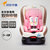 贝贝卡西 汽车儿童安全座椅 婴儿车载座椅  3C认证0-4岁 红色第2张高清大图