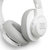 JBL LIVE 650BTNC 主动降噪耳机 智能语音AI无线蓝牙耳机/耳麦 头戴式 有线手机通话游戏耳机(白色)第4张高清大图