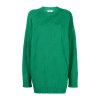 超市-服饰BALENCIAGA绿色女士针织衫毛衣 662917-T3166-3001 01(绿色 S)
