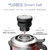 美的（Midea）料理机MJ-BL1206A 冷热双杯 家用加热豆浆搅拌破壁机 多功能微压熬煮婴儿辅食机榨汁机(标配)第4张高清大图