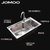 JOMOO九牧厨房水槽单槽厚不锈钢水槽套餐洗菜盆洗碗池02117(套餐)第3张高清大图