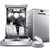 美的(Midea)洗碗机家用全自动独立式台式嵌入式9套WQP8-7602-CN第5张高清大图